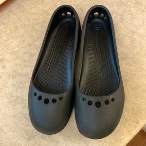 Crocs Black Ballet Flats